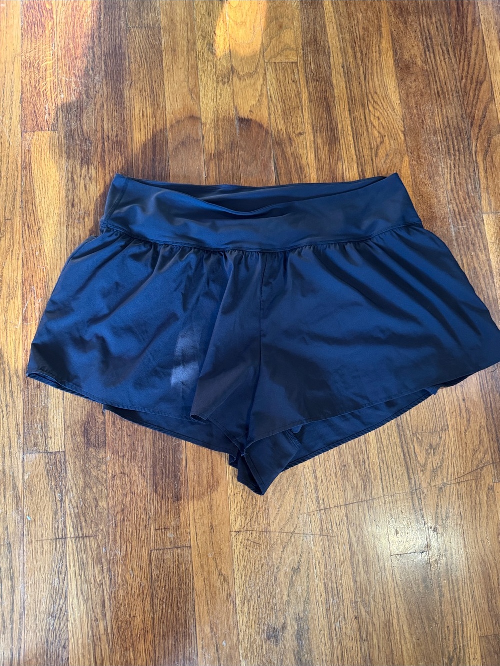 Old Navy Black Athletic Shorts with Wide Elastic Waistband
